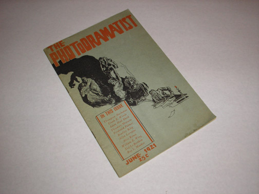 The Photodramatist Volume III No. 1, Palmer, Frederick