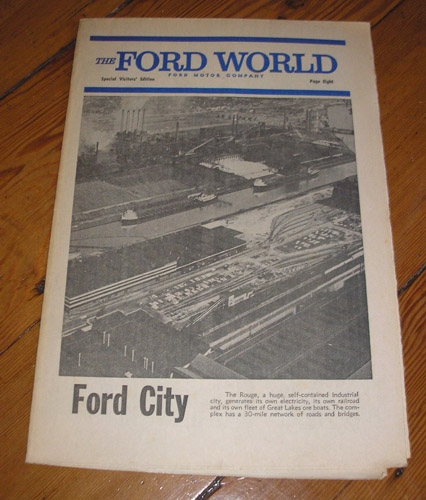 The Ford World Special Visitors' Edition 1967