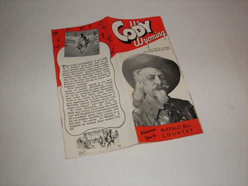 Cody, Wyoming, Brochure, Ephemera, travel literature