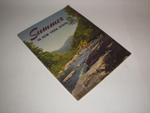 Summer In New York State 1947 travel brochure