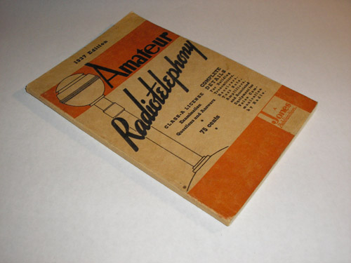 Amateur Radiotelephony 1937, Frank C. Jones 