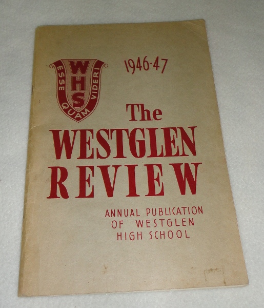 The Westglen Review Annual Publication of Westglen High School 1946 - 47, Helen Miller