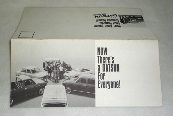 Now There's a Datsun For Everyone!, 1966 literature