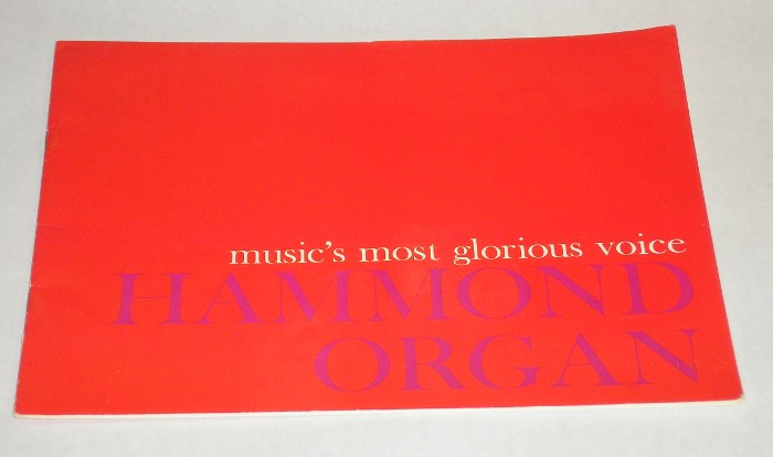 Music's Most Glorious Voice Hammond Organ