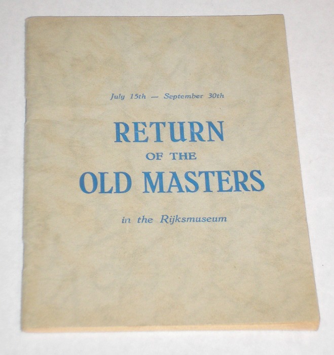  Return Of The Old Masters in the Rijksmuseum 