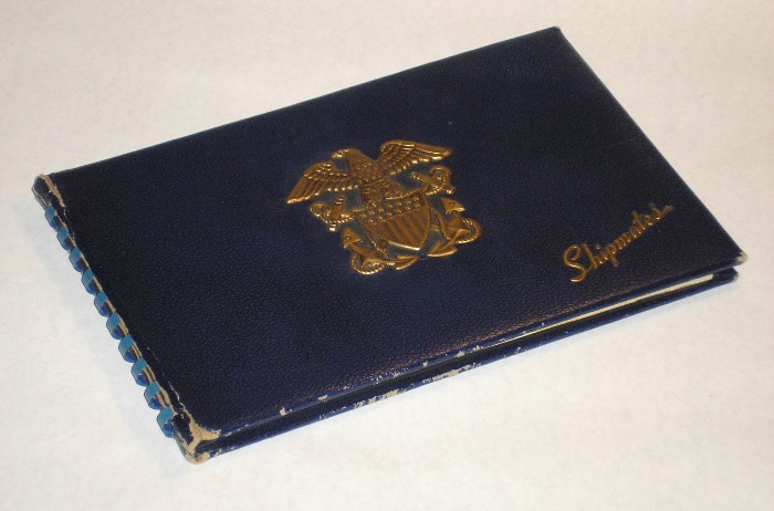 My Record Of Friends In Service Autograph Book from WW2, Haugland, Robert Oliver