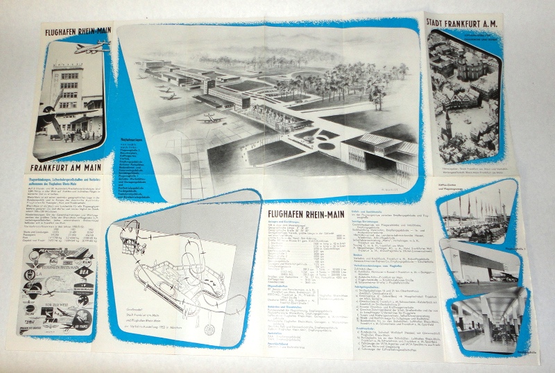 Flughafen Rhein-Main, 1953 brochure