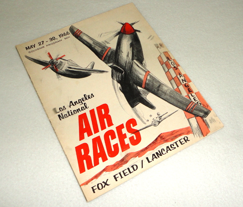 Los Angeles National Air Races Souvenir Program 1966