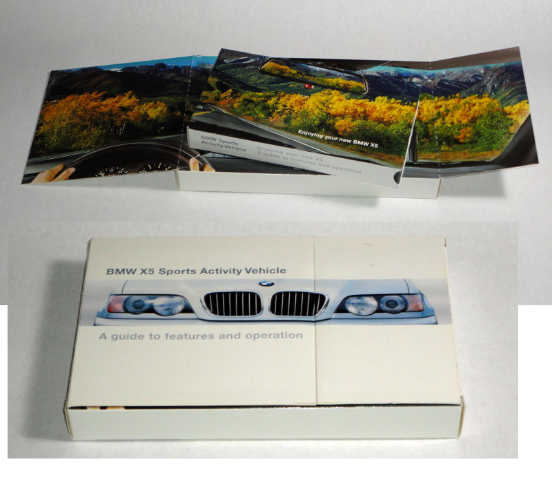 BMW X5 Sports Activity Vehicle Promotional VHS in original box, Circa 2000