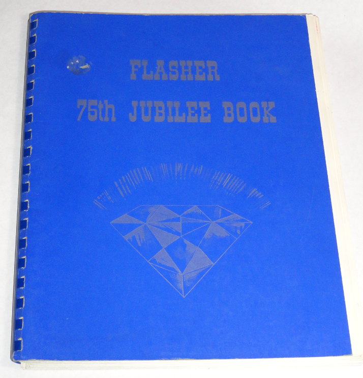 Flasher 75th Jubilee Book, Flasher, North Dakota, 1977