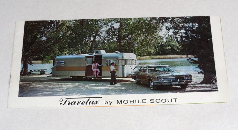 Travelux by Mobile Scout, circa 1960s travel trailer literature