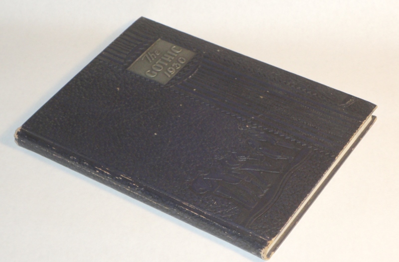  


The 1930 Gothic , Sembower, John F. Editor, Bloomington High School Bloomington, Indiana yearbook	



   