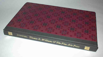 

Thomas E. Williams & The Fine Arts Press, Curtis, Richard D.


   